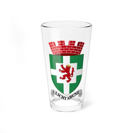 Coat of arms of Alyth (Scotland) (Coat of Arms) Pint Glass 16oz 16oz - Go Mug Yourself