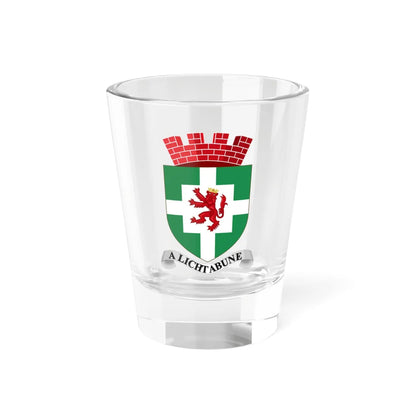 Coat of arms of Alyth (Scotland) (Coat of Arms) Shot Glass 1.5oz 1.5oz - Go Mug Yourself