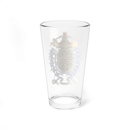 Coat of Arms of Amalio 9th Count of Ripalda (Spain) (Coat of Arms) Pint Glass 16oz - Go Mug Yourself