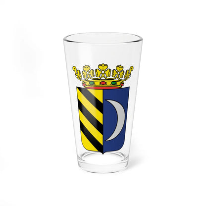 Coat of arms of Ameland (Netherlands) (Coat of Arms) Pint Glass 16oz 16oz - Go Mug Yourself