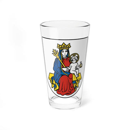 Coat of Arms of Šamorín (Slovakia) (Coat of Arms) Pint Glass 16oz 16oz - Go Mug Yourself