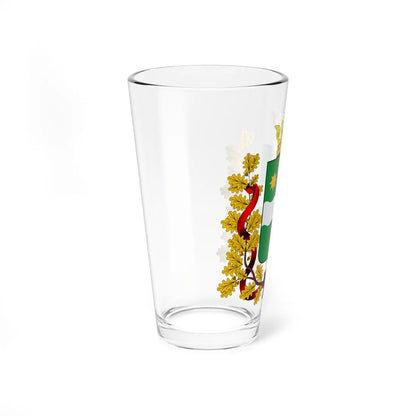 Coat of arms of Amur Oblast (Russia) (Coat of Arms) Pint Glass 16oz - Go Mug Yourself