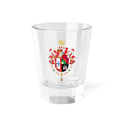 Coat of Arms of Aníbal Cavaco Silva Order of Isabella the Catholic (Portugal) (Coat of Arms) Shot Glass 1.5oz 1.5oz - Go Mug Yourself
