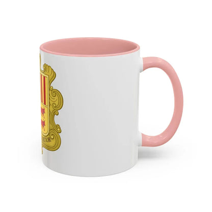 Coat of arms of Andorra (1580) - Accent Coffee Mug - Go Mug Yourself