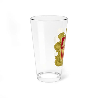 Coat of arms of Andorra 1580 (Andorra) (Coat of Arms) Pint Glass 16oz - Go Mug Yourself