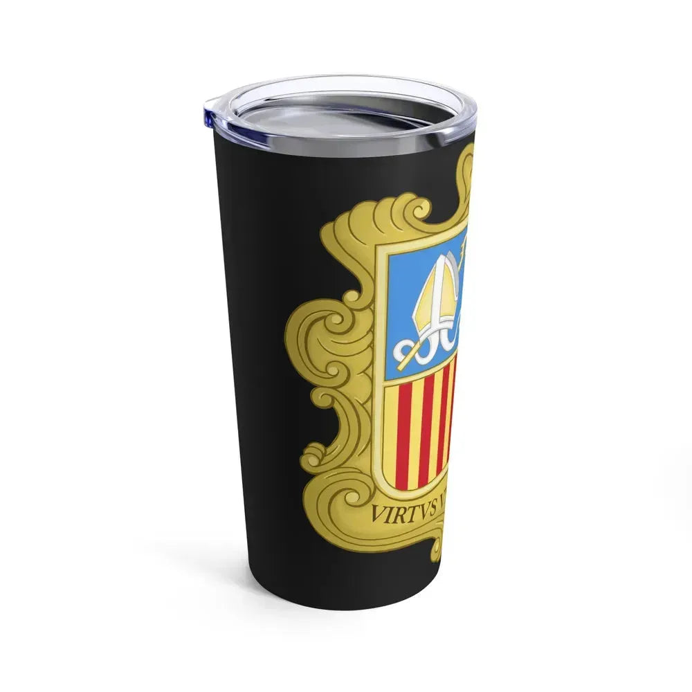 Coat of arms of Andorra (1949-1959) - Tumbler 20oz - Go Mug Yourself