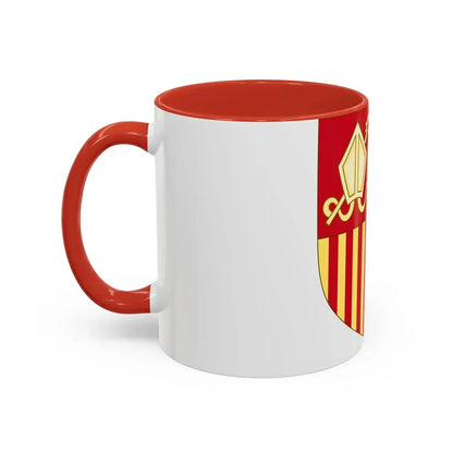 Coat of arms of Andorra (Before 16th Century) - Accent Coffee Mug - Go Mug Yourself
