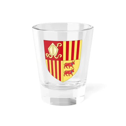 Coat of arms of Andorra (Before 16th Century) - Shot Glass 1.5oz 1.5oz - Go Mug Yourself