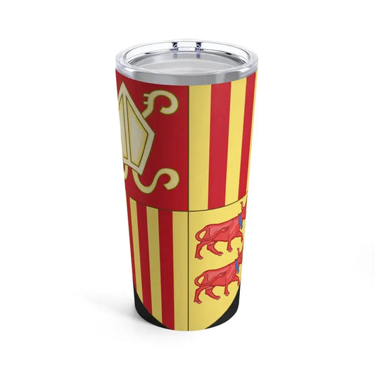 Coat of arms of Andorra (Before 16th Century) - Tumbler 20oz 20oz - Go Mug Yourself
