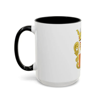 Coat of arms of Andorra - Flag Version (1931-1949) - Accent Coffee Mug - Go Mug Yourself