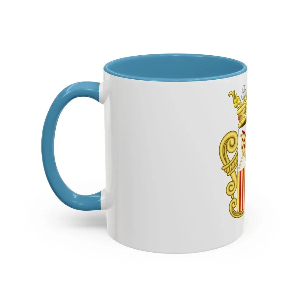 Coat of arms of Andorra - Flag Version (1931-1949) - Accent Coffee Mug - Go Mug Yourself