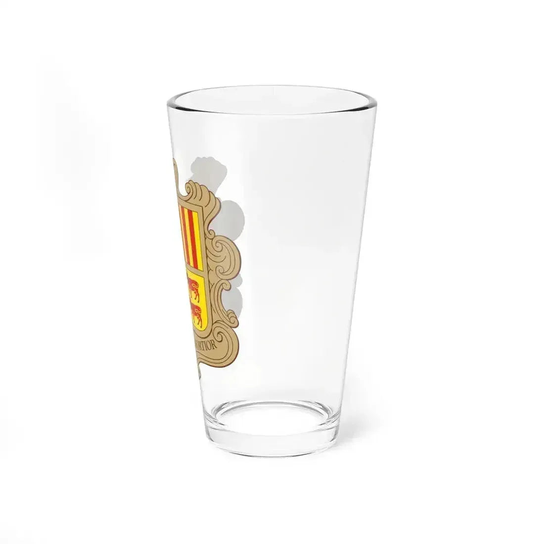 Coat of arms of Andorra - Pint Glass 16oz - Go Mug Yourself
