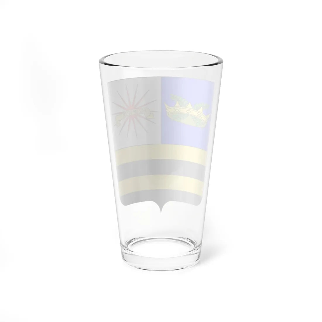 Coat of arms of Andrea Mantegna (Italy) (Coat of Arms) Pint Glass 16oz - Go Mug Yourself