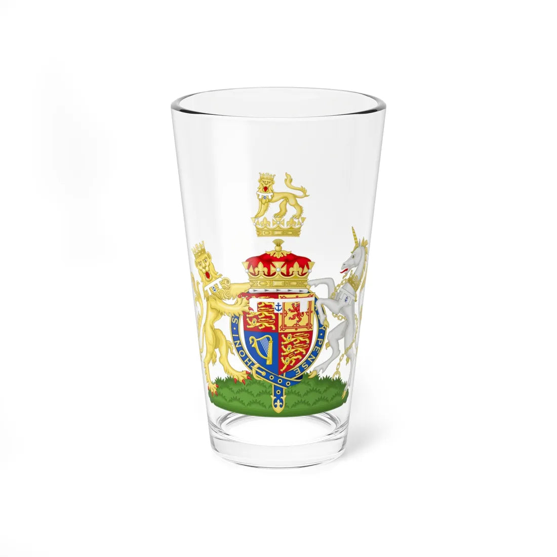 Coat of Arms of Andrew Duke of York (United Kingdom) (Coat of Arms) Pint Glass 16oz 16oz - Go Mug Yourself