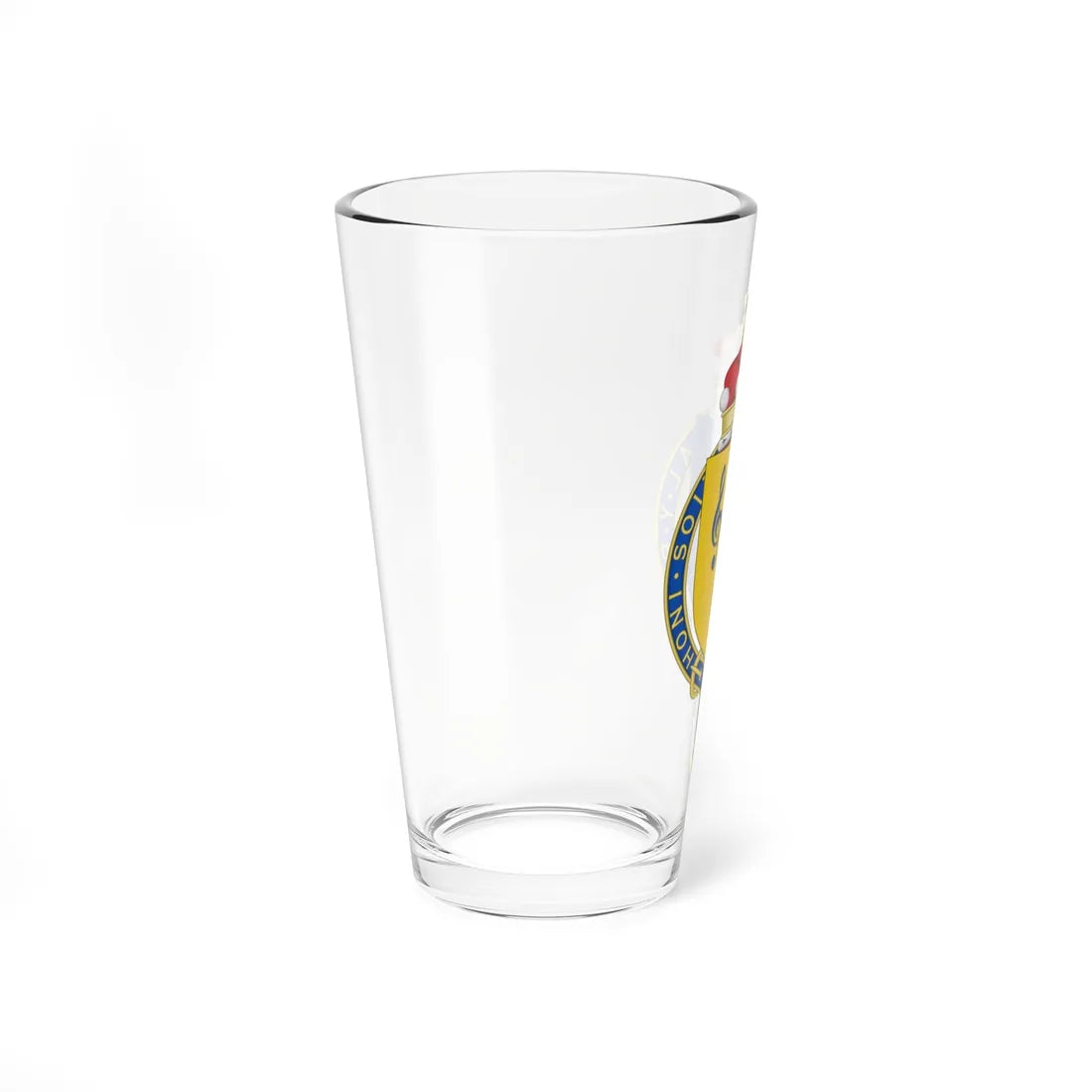 Coat of arms of Andrew Lloyd Webber Baron Lloyd-Webber KG (United Kingdom) (Coat of Arms) Pint Glass 16oz - Go Mug Yourself
