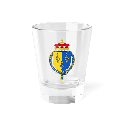 Coat of arms of Andrew Lloyd Webber Baron Lloyd-Webber KG (United Kingdom) (Coat of Arms) Shot Glass 1.5oz 1.5oz - Go Mug Yourself