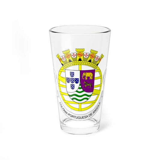Coat of arms of Angola 1935-1951 (Angola) (Coat of Arms) Pint Glass 16oz 16oz - Go Mug Yourself
