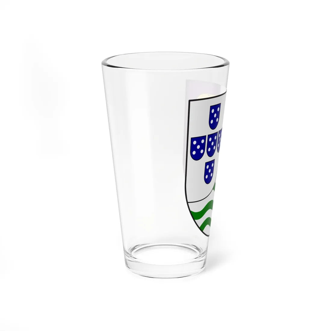 Coat of arms of Angola 1935-1975 lesser (Angola) (Coat of Arms) Pint Glass 16oz - Go Mug Yourself