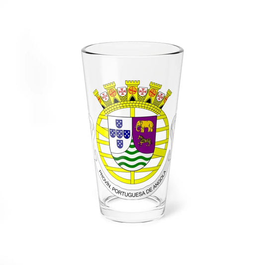 Coat of arms of Angola 1951-1975 (Angola) (Coat of Arms) Pint Glass 16oz 16oz - Go Mug Yourself