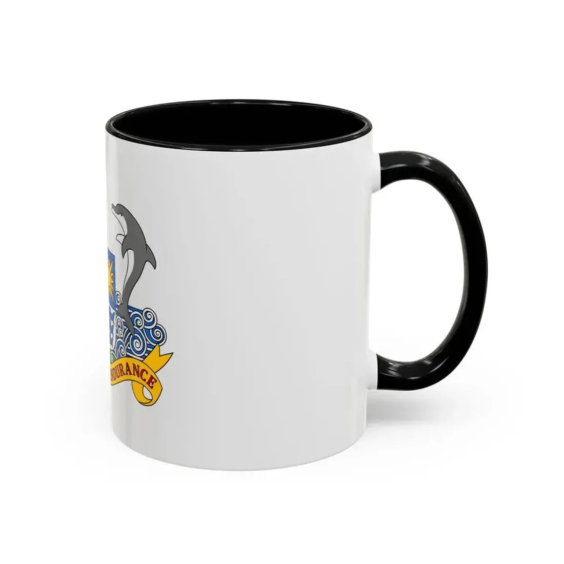 Coat of arms of Anguilla 1967-1980 - Accent Coffee Mug - Go Mug Yourself