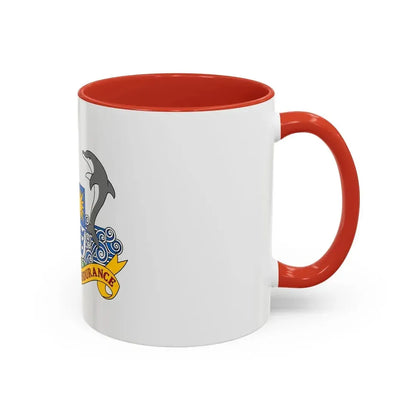 Coat of arms of Anguilla 1967-1980 - Accent Coffee Mug - Go Mug Yourself