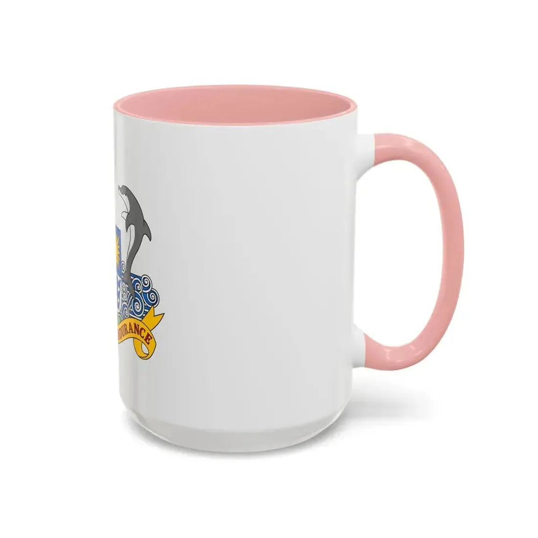 Coat of arms of Anguilla 1967-1980 - Accent Coffee Mug - Go Mug Yourself