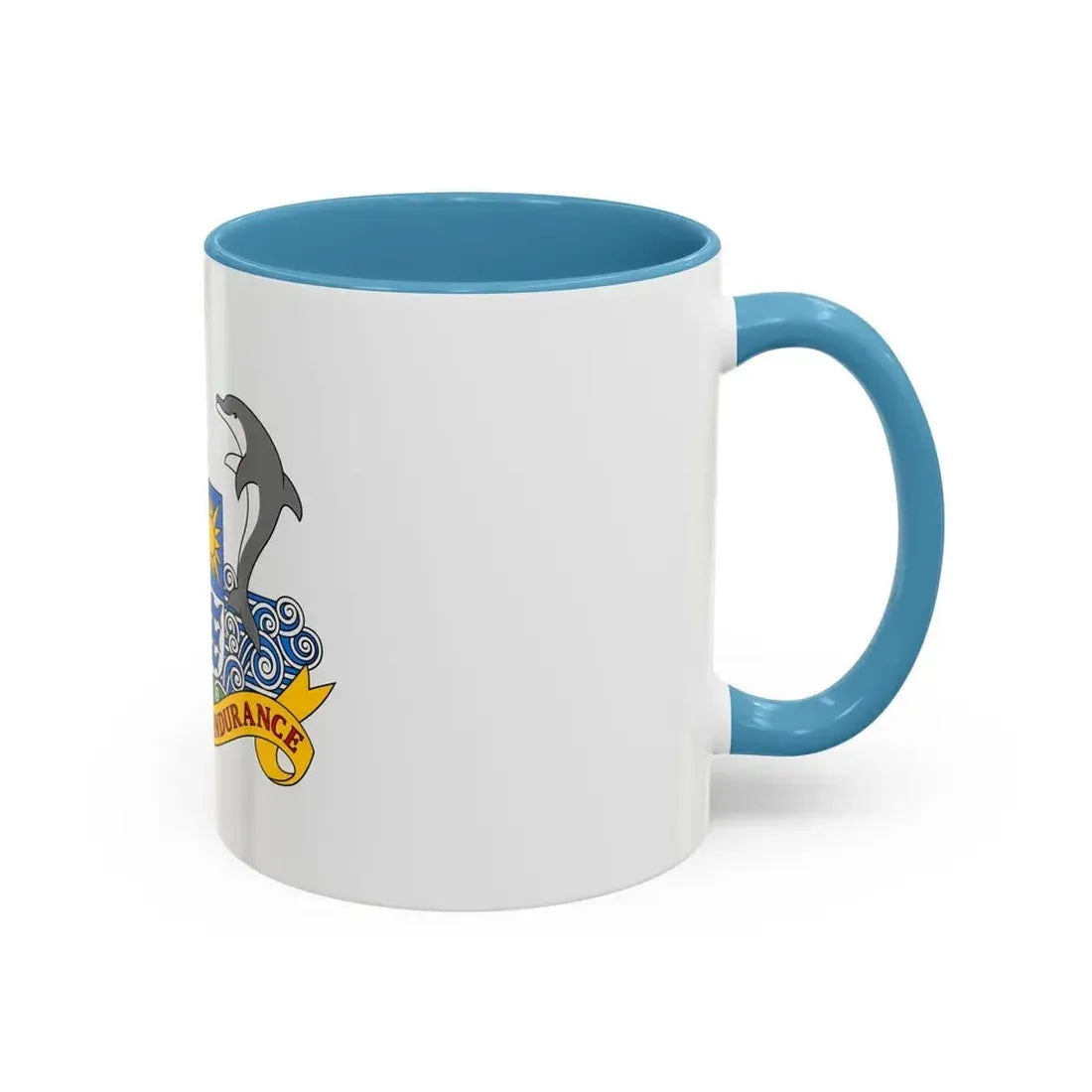 Coat of arms of Anguilla 1967-1980 - Accent Coffee Mug - Go Mug Yourself