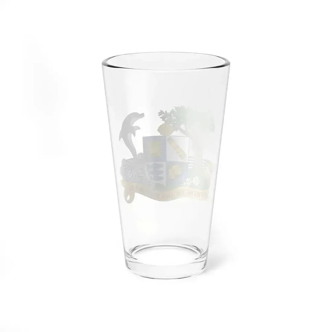Coat of arms of Anguilla 1967-1980 - Pint Glass 16oz - Go Mug Yourself
