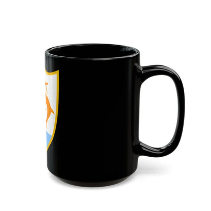 Coat of arms of Anguilla - Black Coffee Mug-Go Mug Yourself