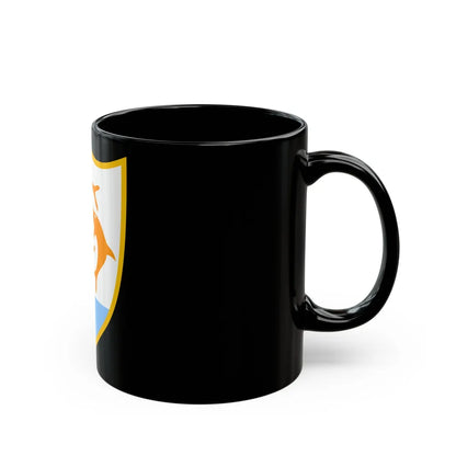 Coat of arms of Anguilla - Black Coffee Mug-Go Mug Yourself