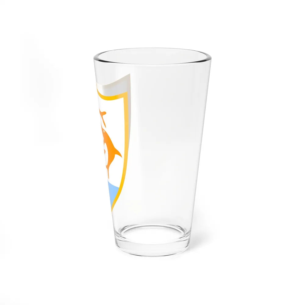 Coat of arms of Anguilla - Pint Glass 16oz-Go Mug Yourself