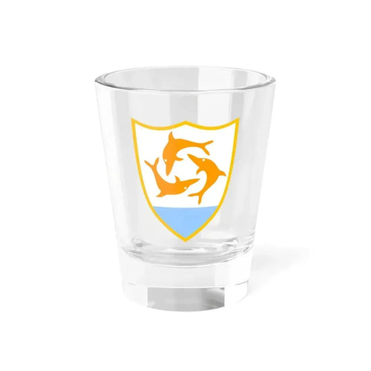 Coat of arms of Anguilla - Shot Glass 1.5oz 1.5oz - Go Mug Yourself