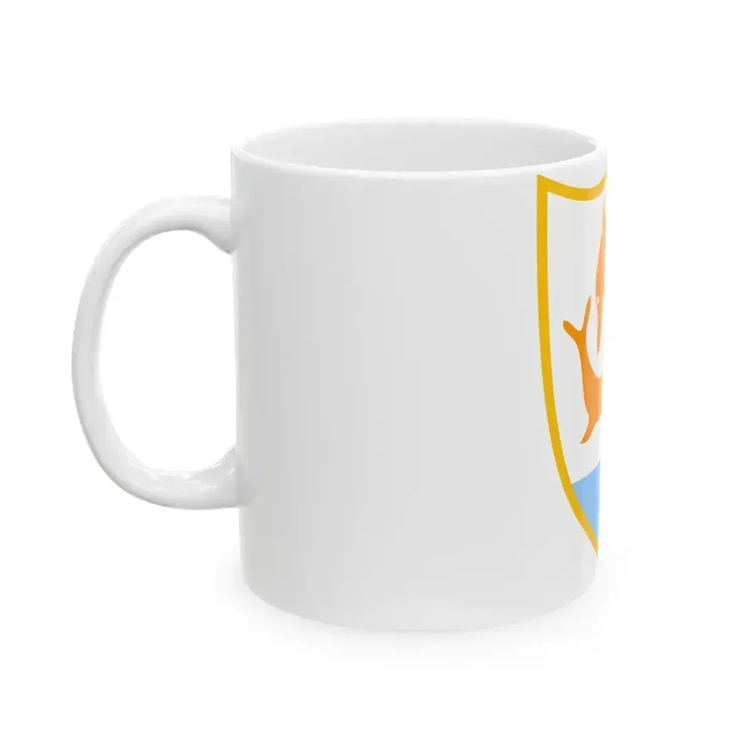 Coat of arms of Anguilla - White Coffee Mug - Go Mug Yourself