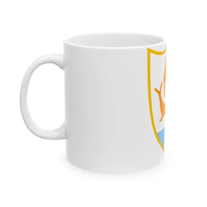 Coat of arms of Anguilla - White Coffee Mug - Go Mug Yourself