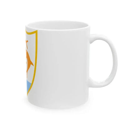 Coat of arms of Anguilla - White Coffee Mug - Go Mug Yourself