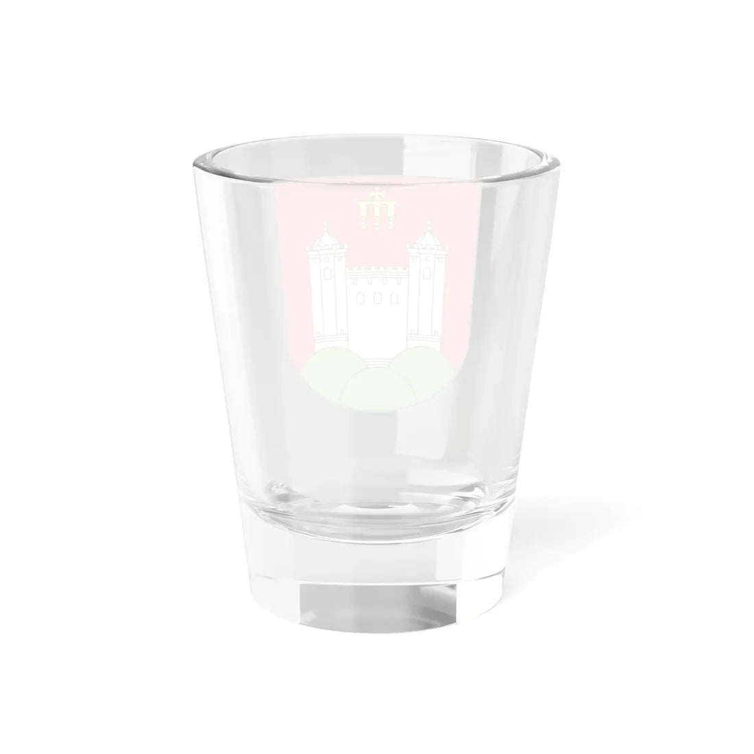 Coat of Arms of Čašniki Belarus (Belarus) (Coat of Arms) Shot Glass 1.5oz - Go Mug Yourself
