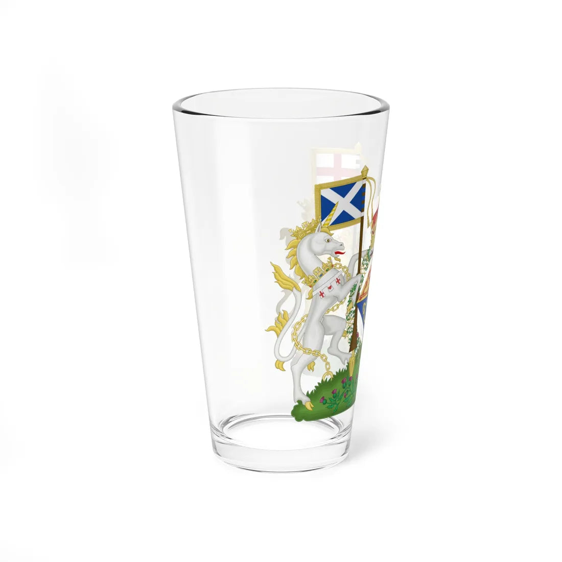 Coat of Arms of Anne the Princess Royal Scotland (United Kingdom) (Coat of Arms) Pint Glass 16oz - Go Mug Yourself