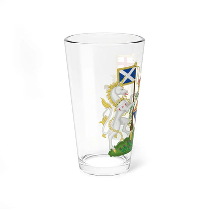 Coat of Arms of Anne the Princess Royal Scotland (United Kingdom) (Coat of Arms) Pint Glass 16oz - Go Mug Yourself