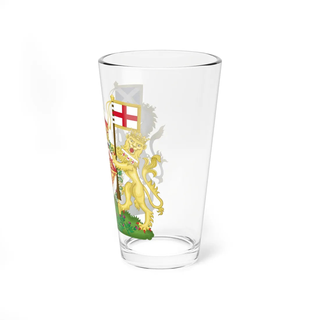 Coat of Arms of Anne the Princess Royal Scotland (United Kingdom) (Coat of Arms) Pint Glass 16oz - Go Mug Yourself