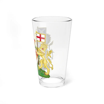 Coat of Arms of Anne the Princess Royal Scotland (United Kingdom) (Coat of Arms) Pint Glass 16oz - Go Mug Yourself