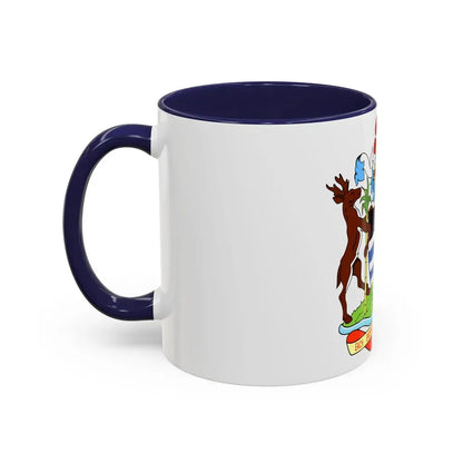 Coat of arms of Antigua and Barbuda - Accent Coffee Mug - Go Mug Yourself
