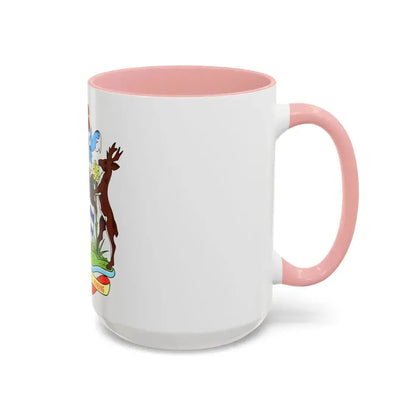 Coat of arms of Antigua and Barbuda - Accent Coffee Mug - Go Mug Yourself
