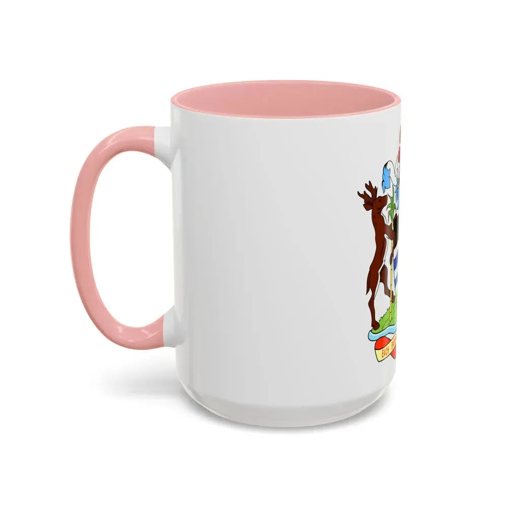 Coat of arms of Antigua and Barbuda - Accent Coffee Mug - Go Mug Yourself