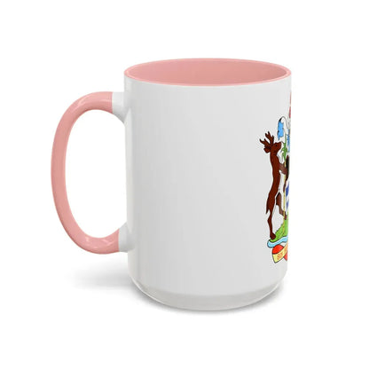 Coat of arms of Antigua and Barbuda - Accent Coffee Mug - Go Mug Yourself