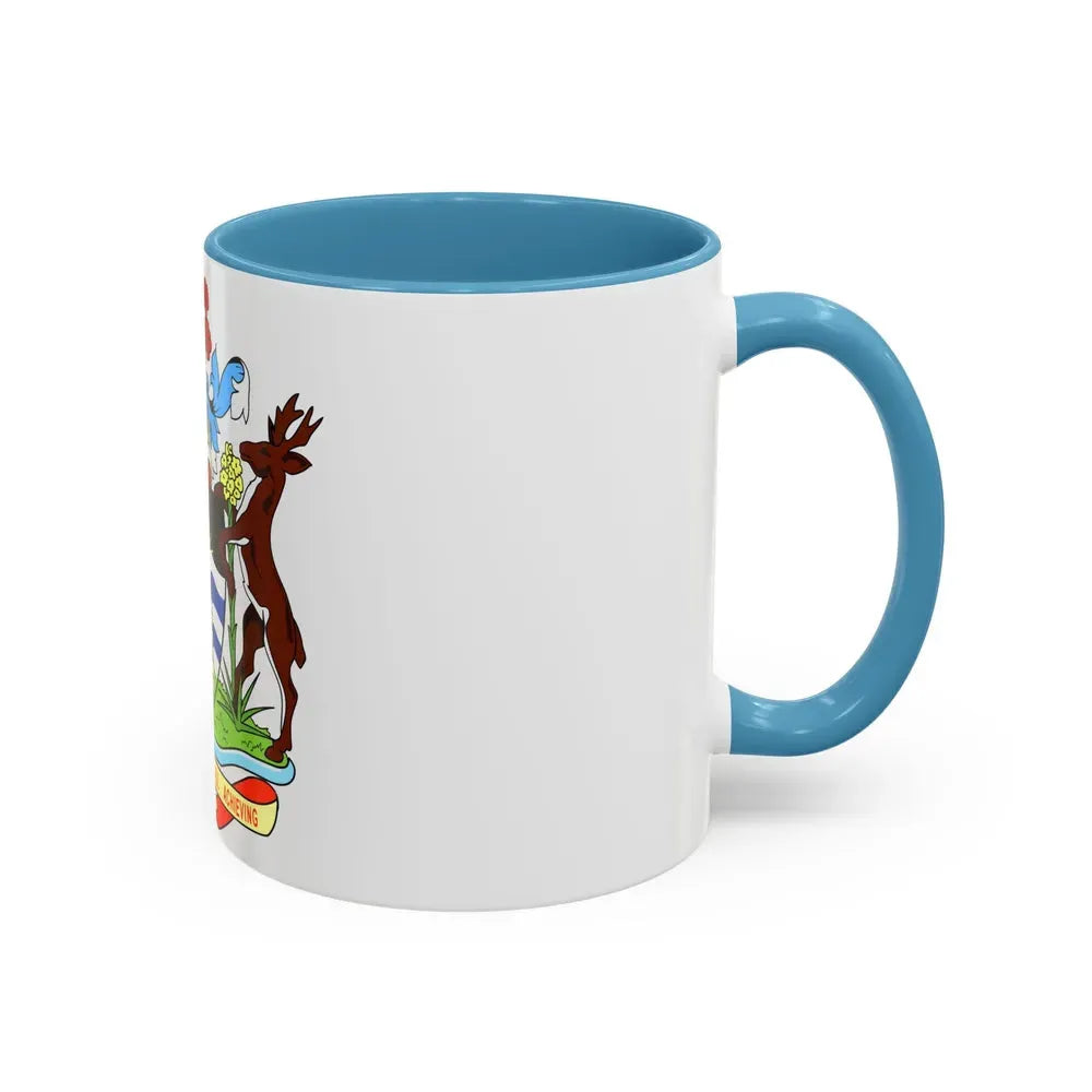 Coat of arms of Antigua and Barbuda - Accent Coffee Mug - Go Mug Yourself