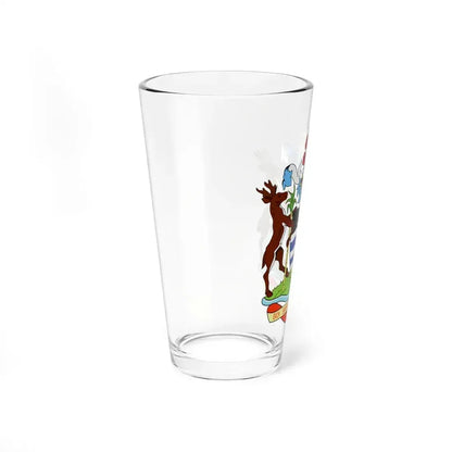 Coat of arms of Antigua and Barbuda - Pint Glass 16oz - Go Mug Yourself