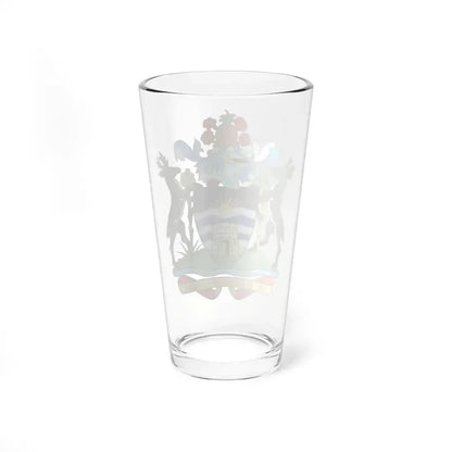 Coat of arms of Antigua and Barbuda - Pint Glass 16oz - Go Mug Yourself
