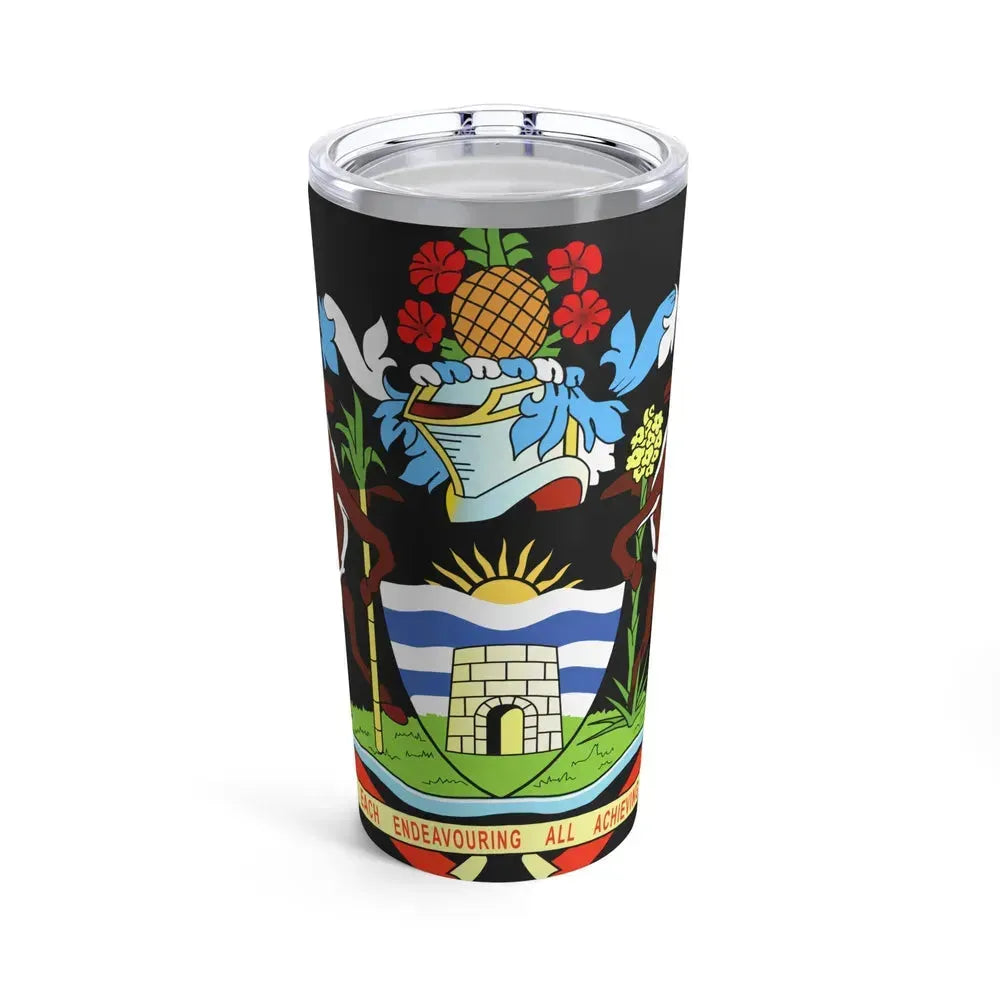 Coat of arms of Antigua and Barbuda - Tumbler 20oz 20oz - Go Mug Yourself