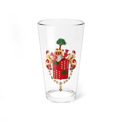 Coat of Arms of António de Oliveira Salazar Order of Isabella the Catholic (Portugal) (Coat of Arms) Pint Glass 16oz - Go Mug Yourself