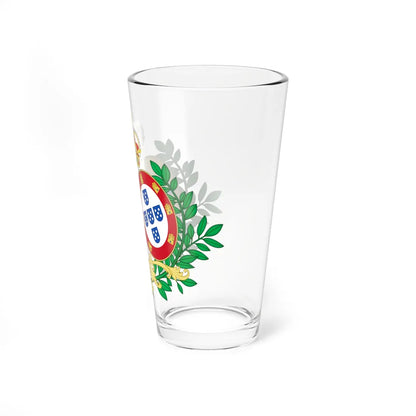 Coat of Arms of Antonia of Braganza 1862-1959 (Portugal) (Coat of Arms) Pint Glass 16oz - Go Mug Yourself
